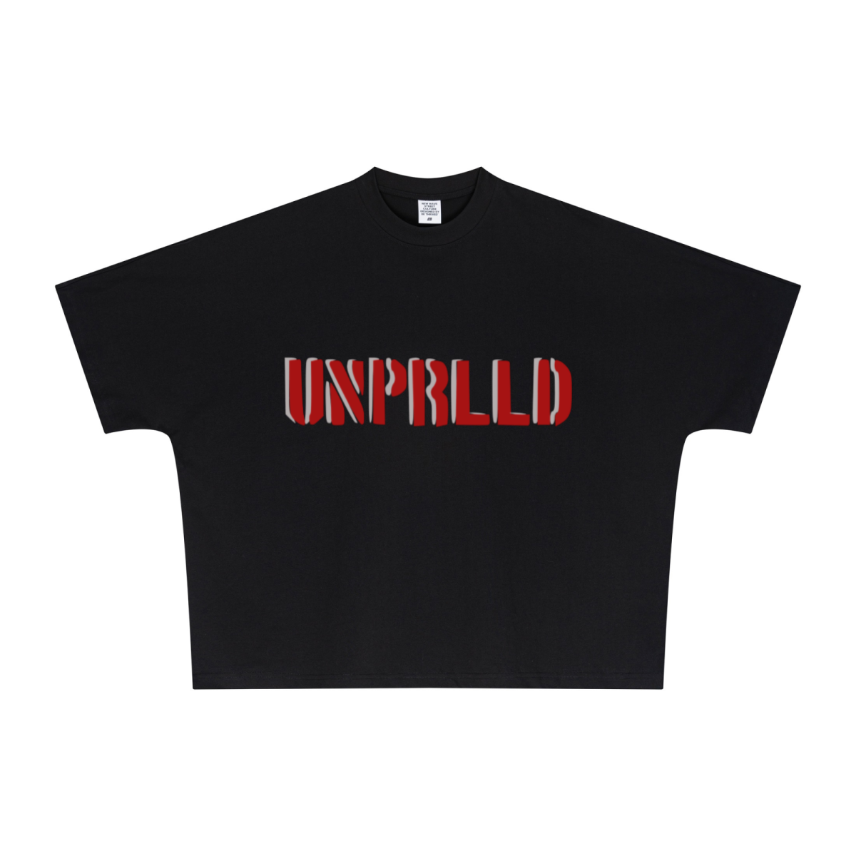 270GSM Unisex Batwing Sleeve T-shirt Black