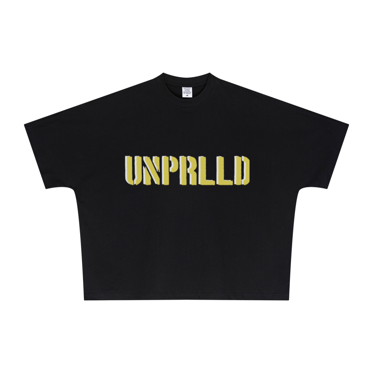 270GSM Unisex Batwing Sleeve T-shirt Black