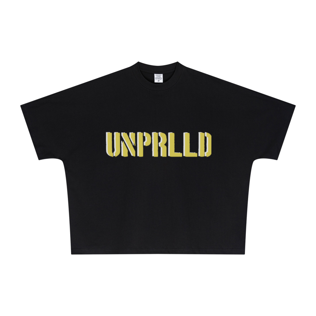 270GSM Unisex Batwing Sleeve T-shirt Black