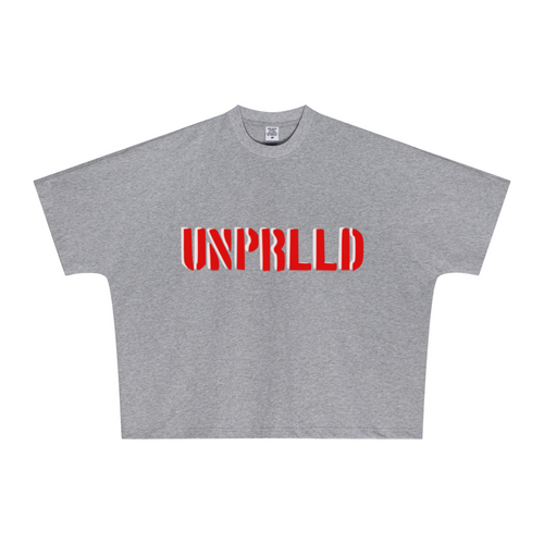 270GSM Unisex Batwing Sleeve T-shirt Heathered gray