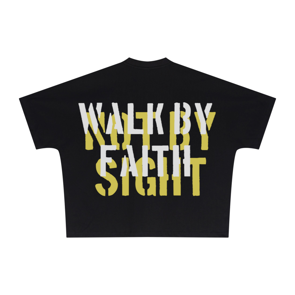 270GSM Unisex Batwing Sleeve T-shirt Black