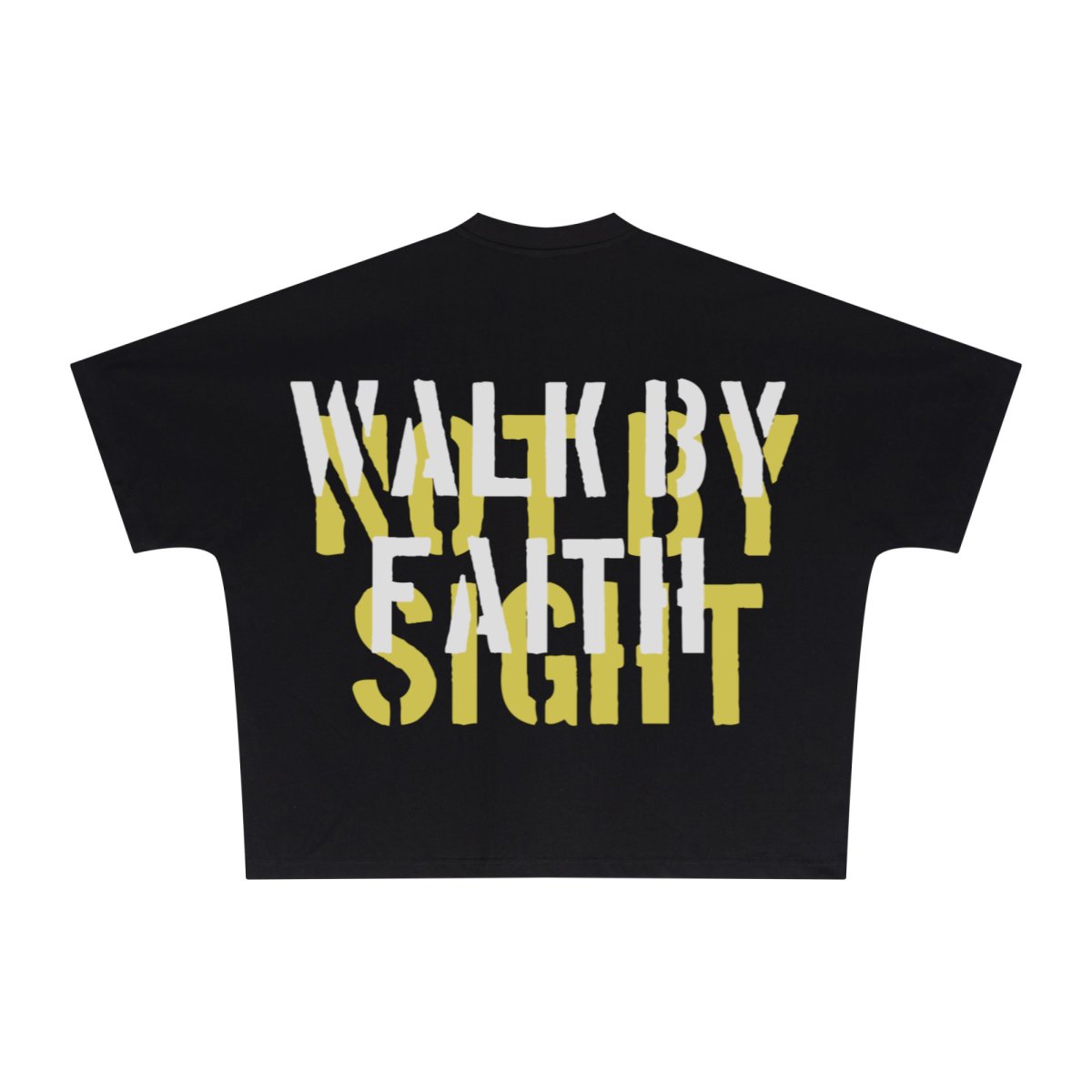 270GSM Unisex Batwing Sleeve T-shirt Black