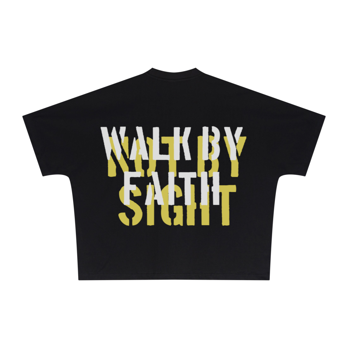 270GSM Unisex Batwing Sleeve T-shirt Black