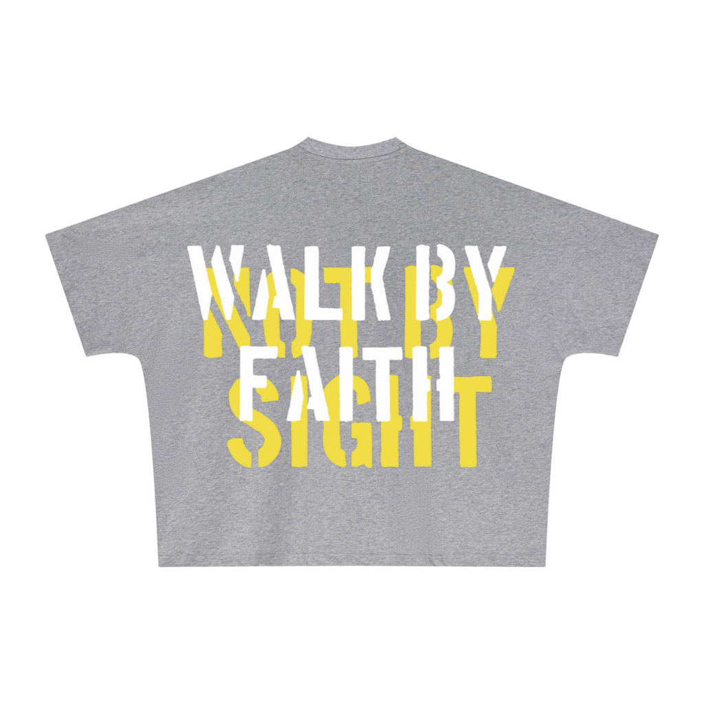 270GSM Unisex Batwing Sleeve T-shirt Heathered gray