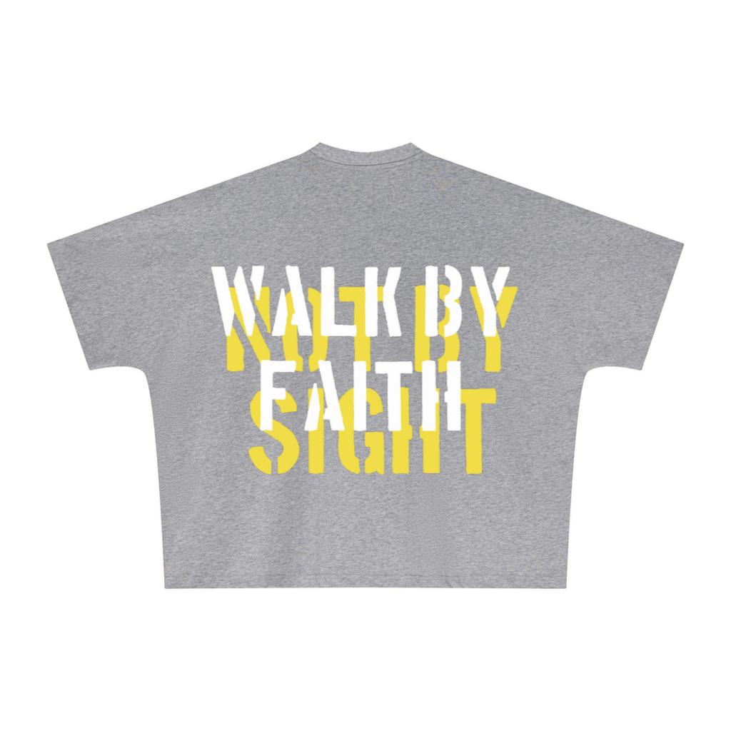 270GSM Unisex Batwing Sleeve T-shirt Heathered gray
